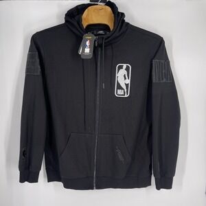 Pro Standard NBA Mens Black Tonal Long Sleeve Full Zip Jacket Pro Sz 2XL
